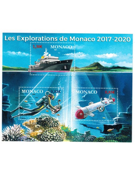 Monaco feuille F3107