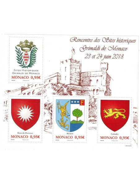 Monaco feuille F3146