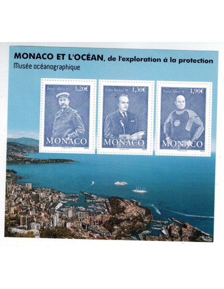 Monaco feuille du N° 2833