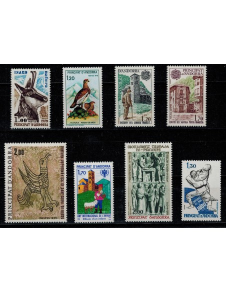 Annee complete Andorre 1979 N **