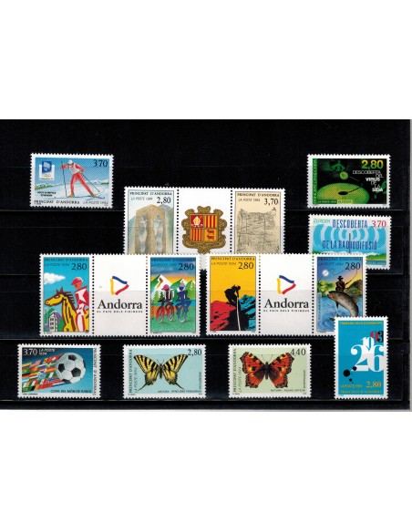 Annee complete Andorre 1994 N **