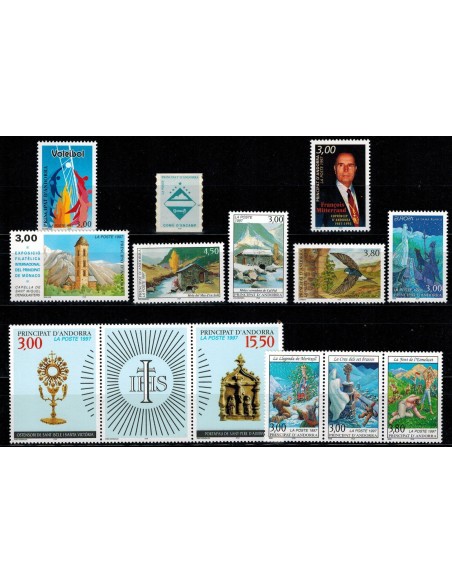 Annee complete Andorre 1997 N **