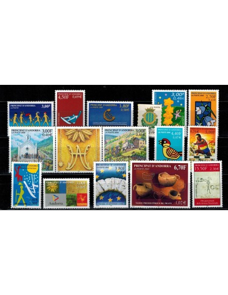 Annee complete Andorre 2000 N **