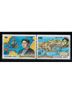 Timbre Poste Europa Grèce N° 1786/1787 N** philatelie foxtimbre