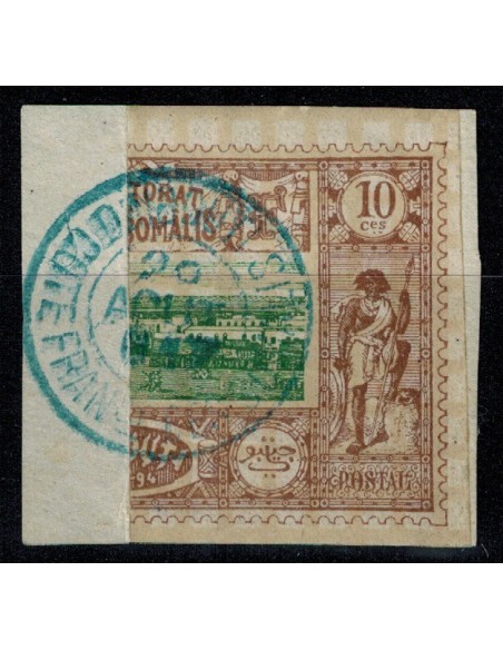 Cote des Somalis N° 010bA Obli