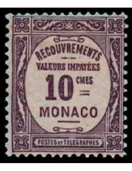 Monaco TA Neuf ** N° 0014