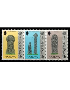 Timbre Poste Europa Ile de Man N° 0123/125 N** philatelie foxtimbre