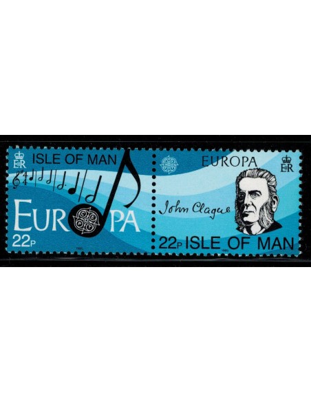 Timbre Poste Europa Ile de Man N° 0275/276 N** philatelie foxtimbre