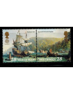 Timbre Poste Europa Ile de Man N° 0539/540 N** philatelie foxtimbre
