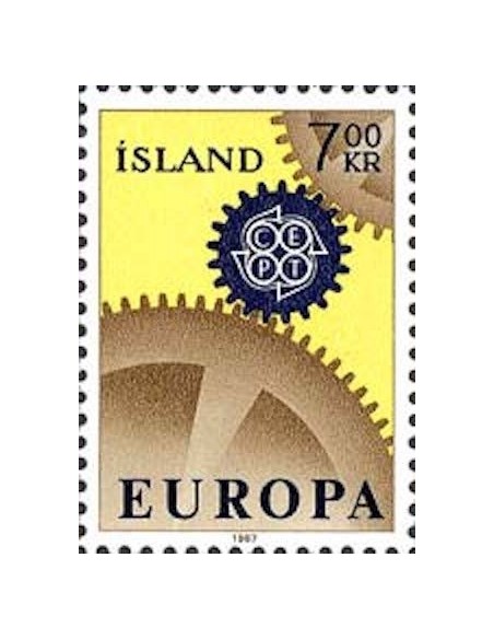 Timbre Poste Europa Islande N° 0364 N** philatelie foxtimbre