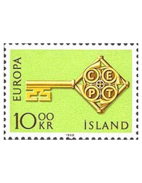Timbre Poste Europa Islande N° 0373 N** philatelie foxtimbre