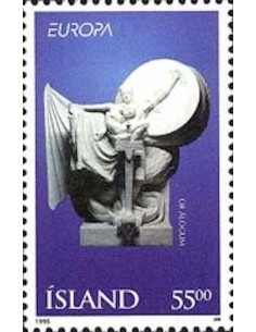 Timbre Poste Europa Islande N° 0778 N** philatelie foxtimbre
