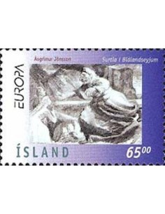 Timbre Poste Europa Islande N° 0826 N** philatelie foxtimbre