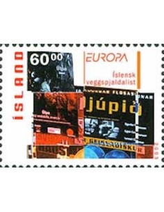 Timbre Poste Europa Islande N° 0966 N** philatelie foxtimbre