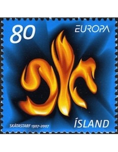Timbre Poste Europa Islande N° 1091 N** philatelie foxtimbre