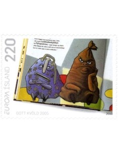 Timbre Poste Europa Islande N° 1206 N** philatelie foxtimbre