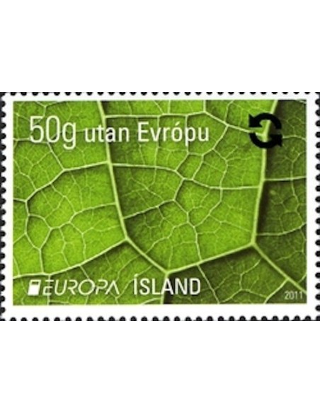 Timbre Poste Europa Islande N° 1231 N** philatelie foxtimbre