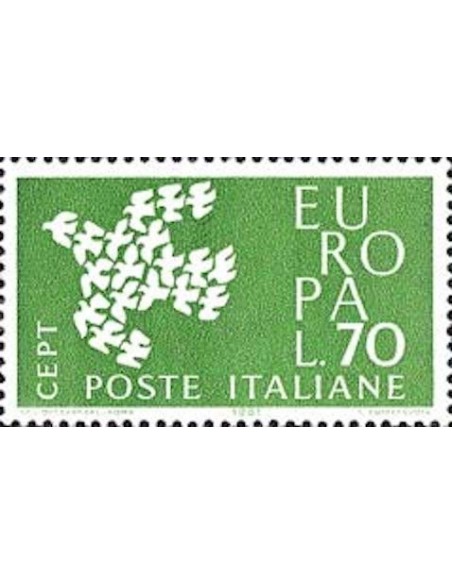 Timbre Poste Europa Italie N° 0859 N** philatelie foxtimbre