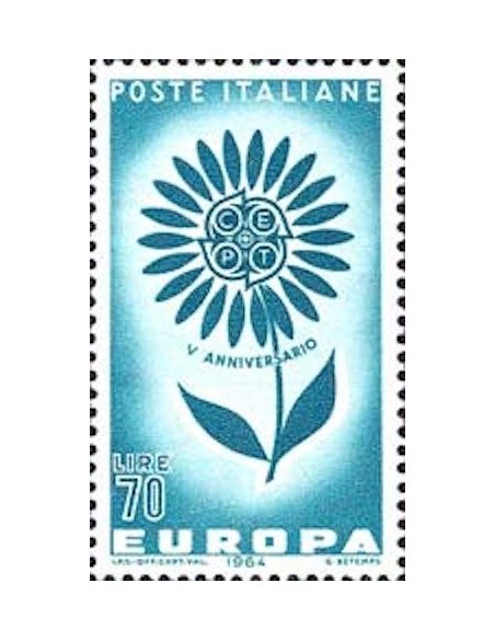 Timbre Poste Europa Italie N° 0908 N** philatelie foxtimbre