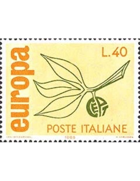 Timbre Poste Europa Italie N° 0928 N** philatelie foxtimbre