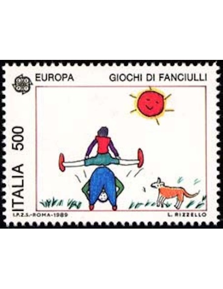 Timbre Poste Europa Italie N° 1810 N** philatelie foxtimbre