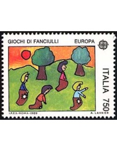 Timbre Poste Europa Italie N° 1812 N** philatelie foxtimbre