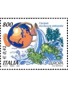 Timbre Poste Europa Italie N° 2494 N** philatelie foxtimbre