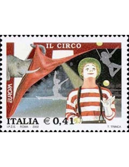 Timbre Poste Europa Italie N° 2575 N** philatelie foxtimbre