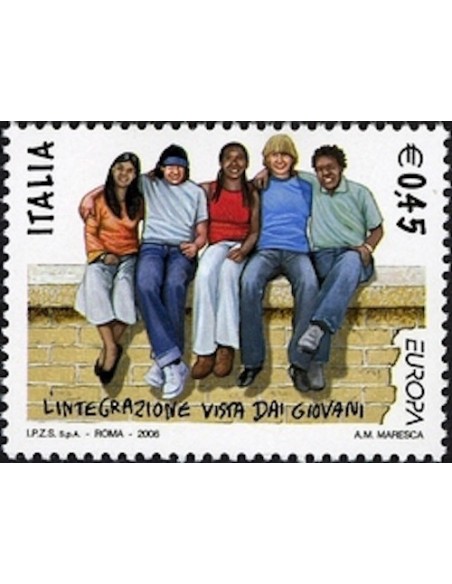 Timbre Poste Europa Italie N° 2871 N** philatelie foxtimbre