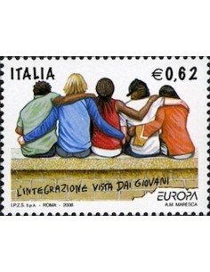 Timbre Poste Europa Italie N° 2872 N** philatelie foxtimbre