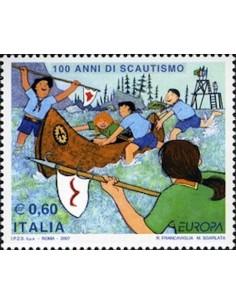 Timbre Poste Europa Italie N° 2933 N** philatelie foxtimbre