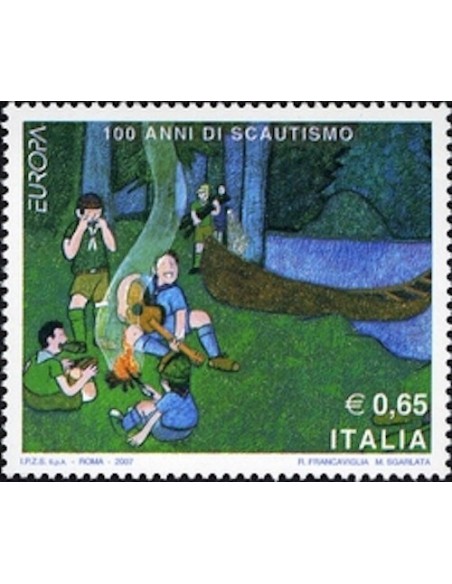 Timbre Poste Europa Italie N° 2934 N** philatelie foxtimbre