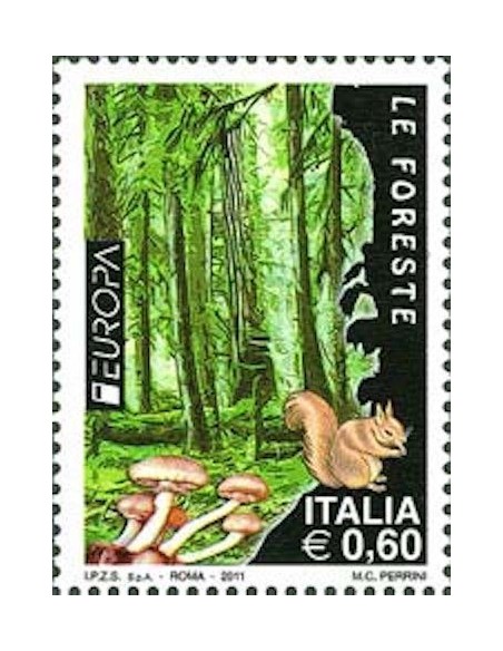 Timbre Poste Europa Italie N° 3204 N** philatelie foxtimbre