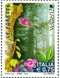 Timbre Poste Europa Italie N° 3205 N** philatelie foxtimbre
