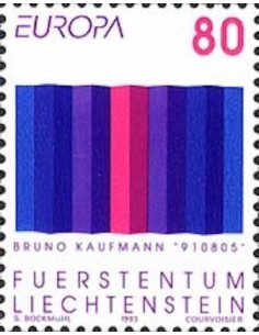 Timbre Poste Europa Liechtenstein N° 0995 N** philatelie foxtimbre