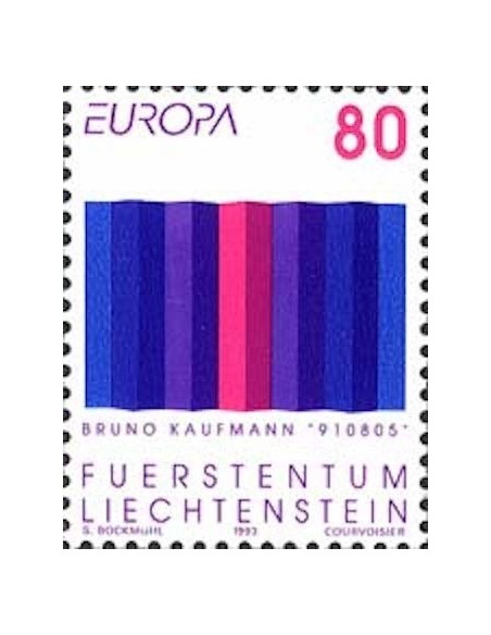Timbre Poste Europa Liechtenstein N° 0995 N** philatelie foxtimbre