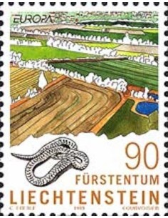 Timbre Poste Europa Liechtenstein N° 1131 N** philatelie foxtimbre