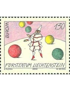 Timbre Poste Europa Liechtenstein N° 1225 N** philatelie foxtimbre
