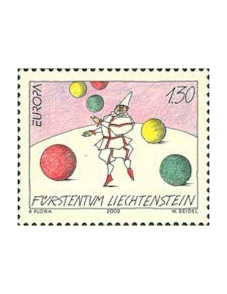 Timbre Poste Europa Liechtenstein N° 1225 N** philatelie foxtimbre