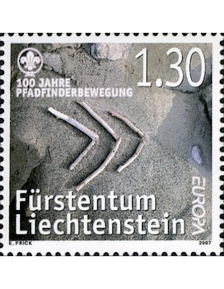 Timbre Poste Europa Liechtenstein N° 1377 N** philatelie foxtimbre