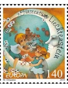 Timbre Poste Europa Liechtenstein N° 1504 N** philatelie foxtimbre
