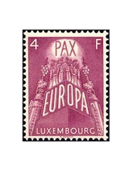 Timbre Poste Europa Luxembourg N° 0533 N** philatelie foxtimbre