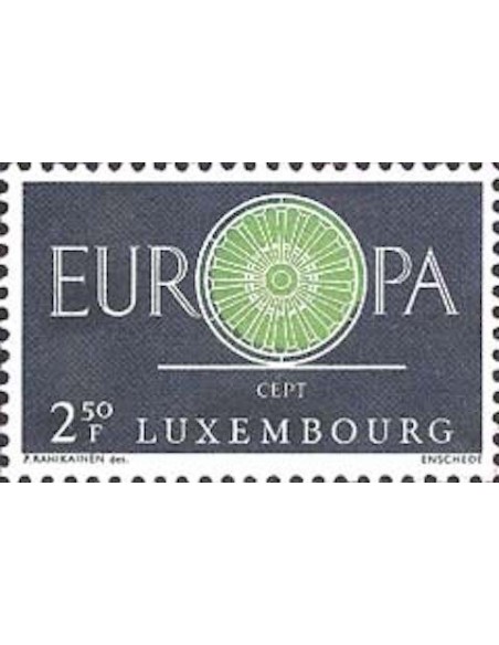 Timbre Poste Europa Luxembourg N° 0587 N** philatelie foxtimbre