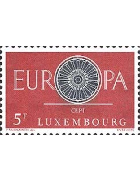 Timbre Poste Europa Luxembourg N° 0588 N** philatelie foxtimbre