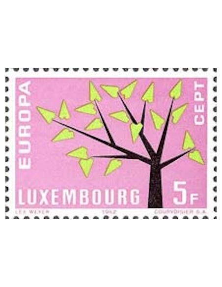 Timbre Poste Europa Luxembourg N° 0613 N** philatelie foxtimbre
