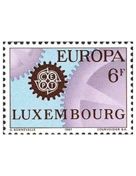 Timbre Poste Europa Luxembourg N° 0701 N** philatelie foxtimbre