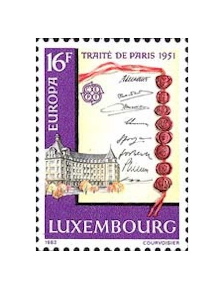 Timbre Poste Europa Luxembourg N° 1003 N** philatelie foxtimbre