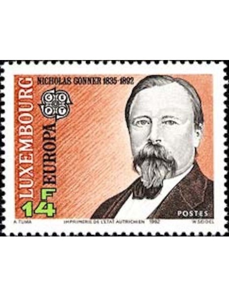 Timbre Poste Europa Luxembourg N° 1243 N** philatelie foxtimbre