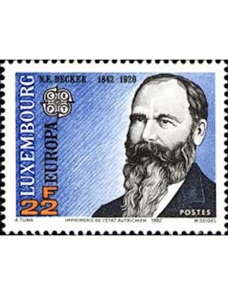 Timbre Poste Europa Luxembourg N° 1244 N** philatelie foxtimbre