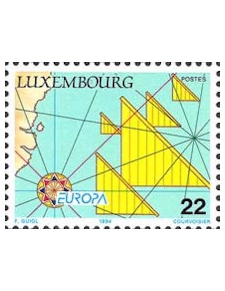 Timbre Poste Europa Luxembourg N° 1291 N** philatelie foxtimbre
